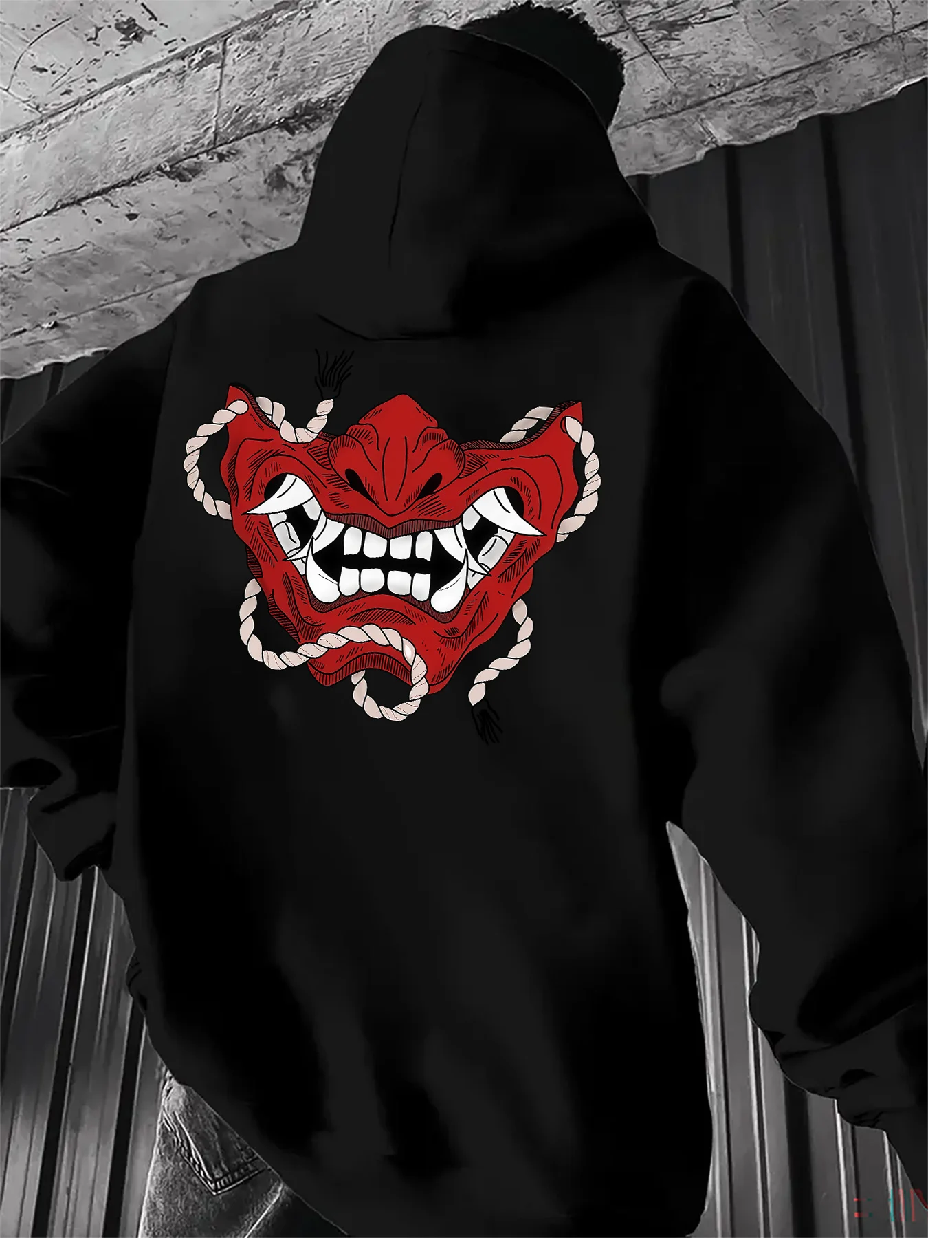 Street Fashion Asian Men - Men Trendy Asian Mysterious Mask Theme