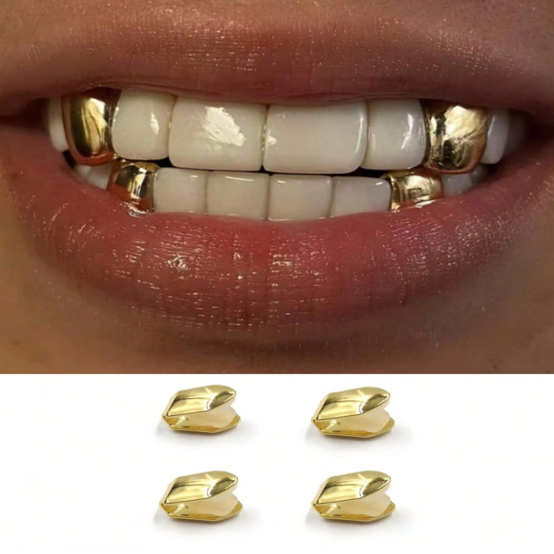 Street Fashion Jewelry - 1/2/3/4Pcs Hip Hop Rapper Single Shackle