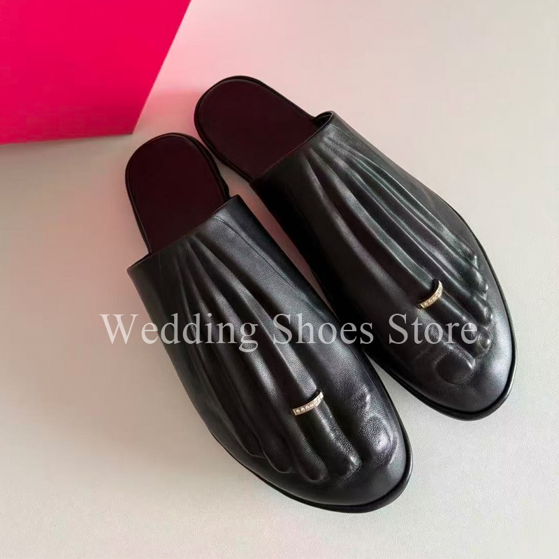 Street Fashion Rings - Fashion Novelty Designer Style Slippers Foot