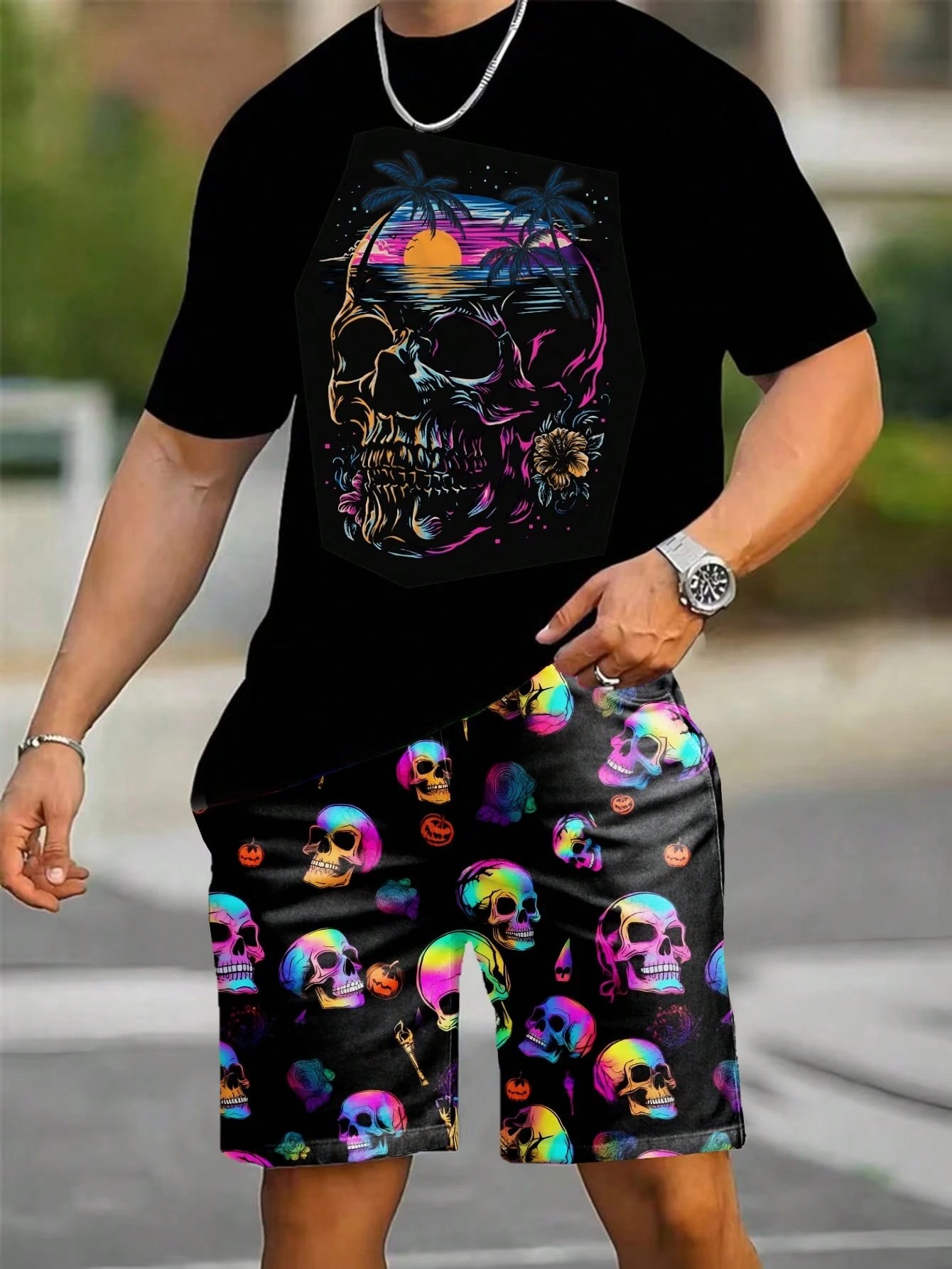 Street Summer Fashion - 2026 Summer New Men's Short-Sleeved Shorts