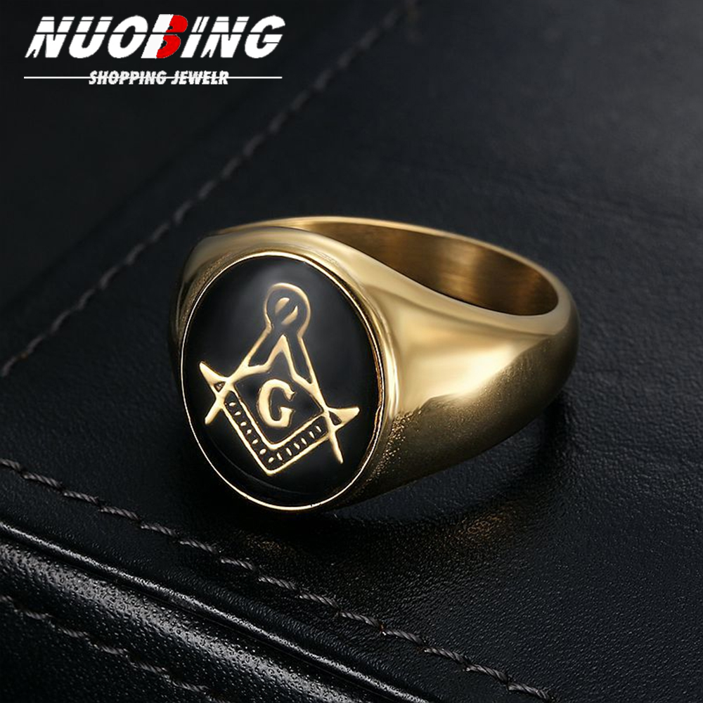 Men Vintage 316L Stainless Ste - Street Fashion Rings recension och pris