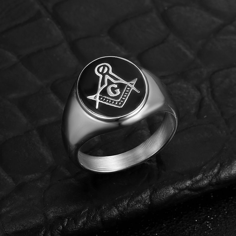 Men Vintage 316L Stainless Ste - Street Fashion Rings recension och pris