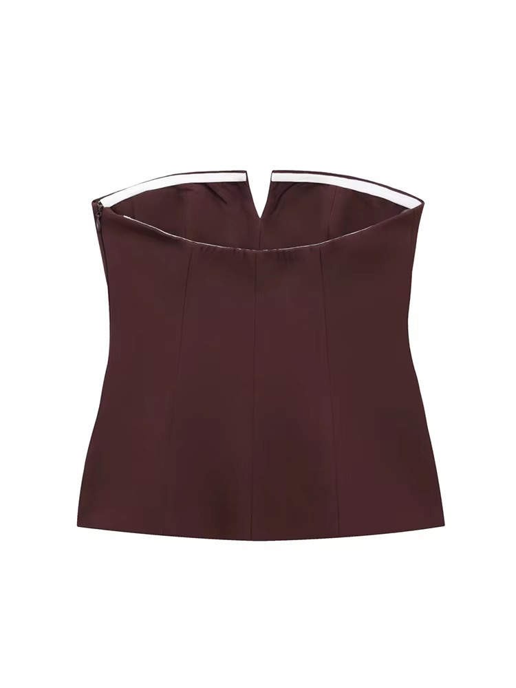 TFMLN Womens Strapless Crop 20 - Street Fashion Trend 2025 recension och pris