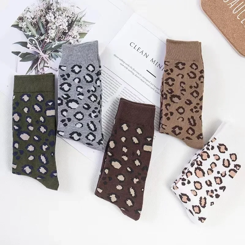 1 3 5 Pairs Fashion Leopard Pr - Street Fashion Youtube recension och pris