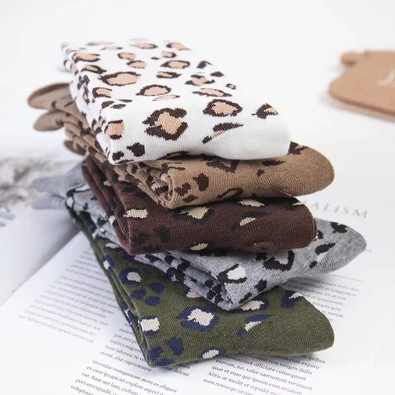 1 3 5 Pairs Fashion Leopard Pr - Street Fashion Youtube recension och pris