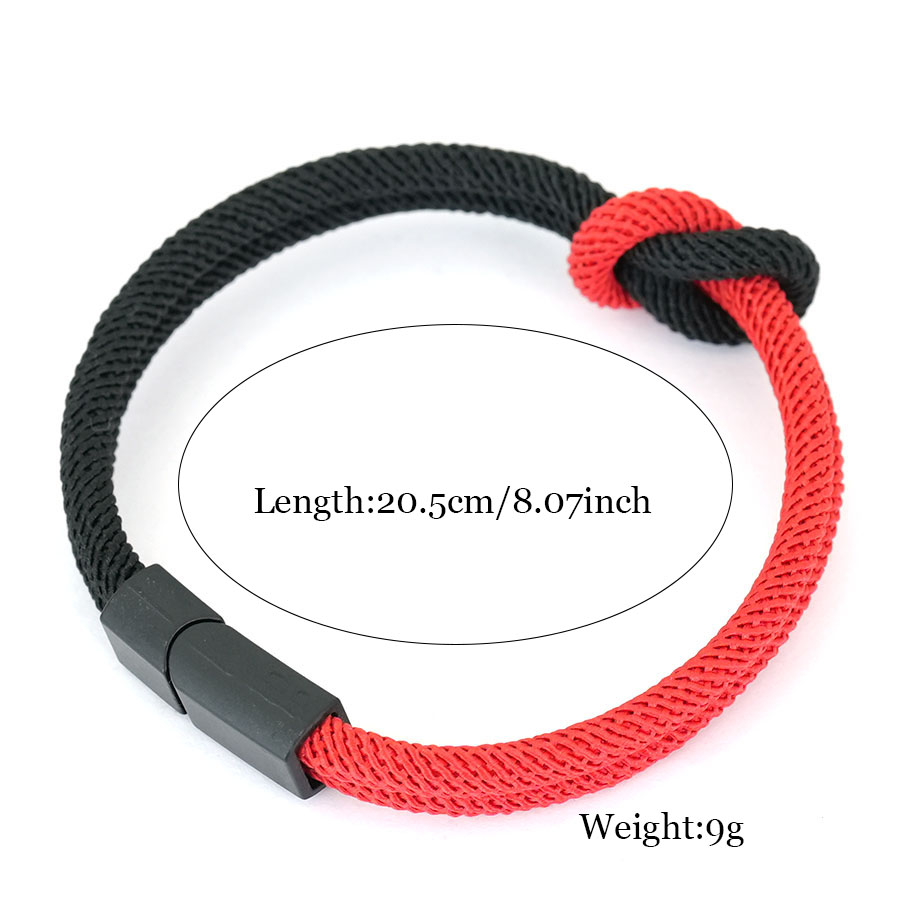 5 Styles Men Rope Bracelet Tru - Street Fashion In Milan recension och pris