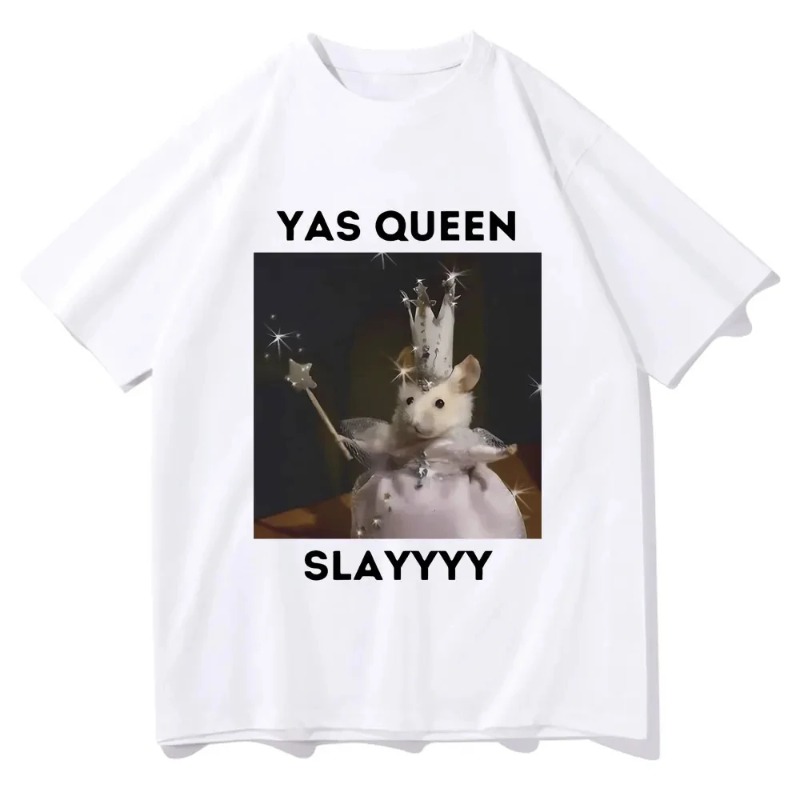 Sad Hamster T-shirt Funny Yas  - Queen Street Fashion recension och pris