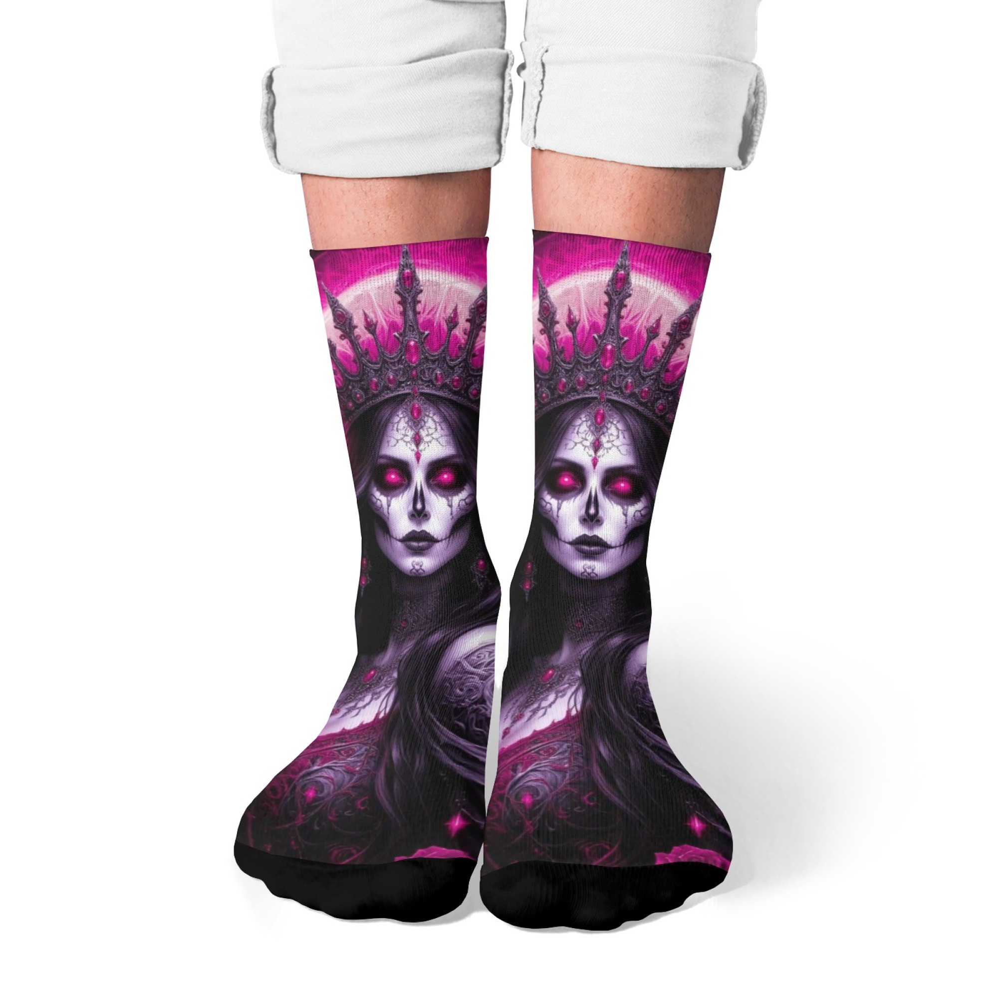 Death Queen Dark Gothic Art So - Queen Street Fashion recension och pris