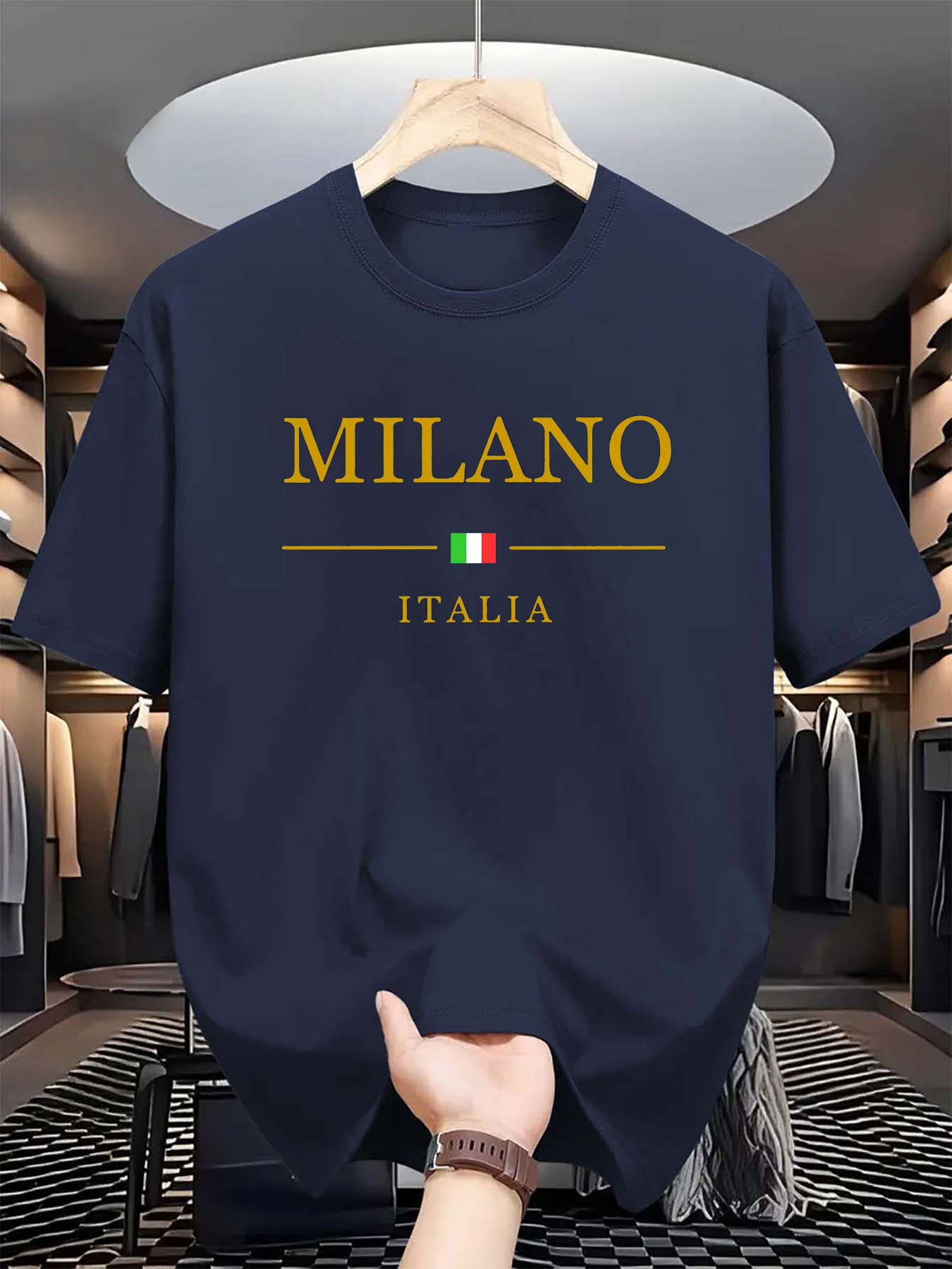 Italian Milan Print Men Women  - Street Fashion In Milan recension och pris
