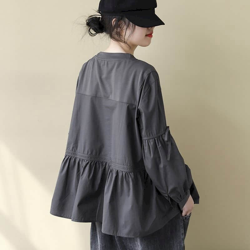 Solid T-shirts for Women Overs - Longline Tee Oversized recension och pris