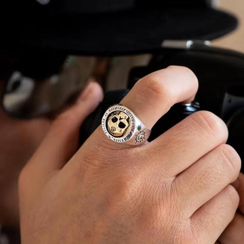 S925 Sterling Silver Fashion M - Street Fashion Rings recension och pris