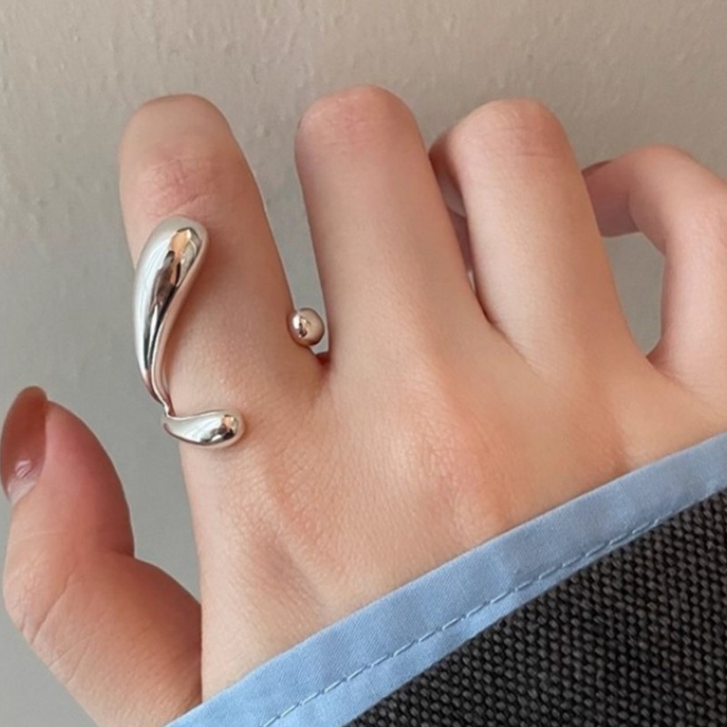 PANJBJ 925 Sterling Silver Irr - Street Fashion Rings recension och pris
