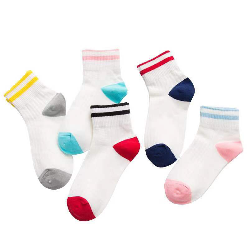3Pairs Korean Cute Striped Cot - Street Fashion Youtube recension och pris