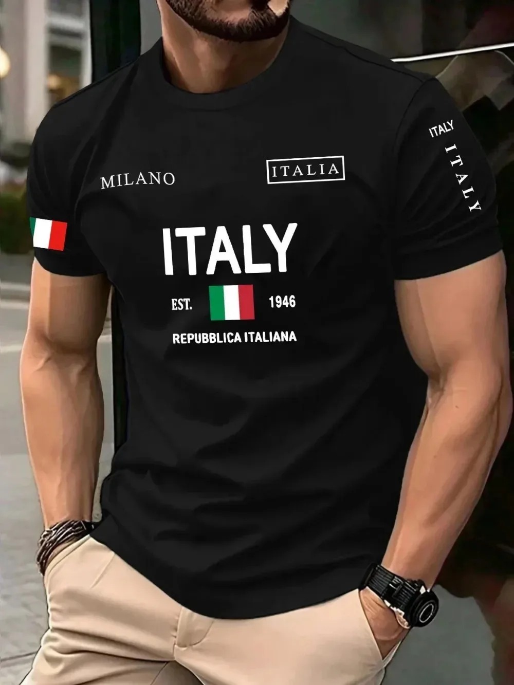 3D Print European  American Fa - Street Fashion In Milan recension och pris