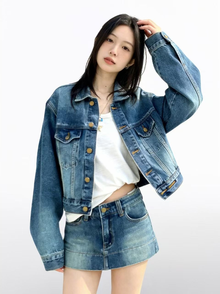 Women American Vintage 2 Piece - Street Fashion Korean recension och pris