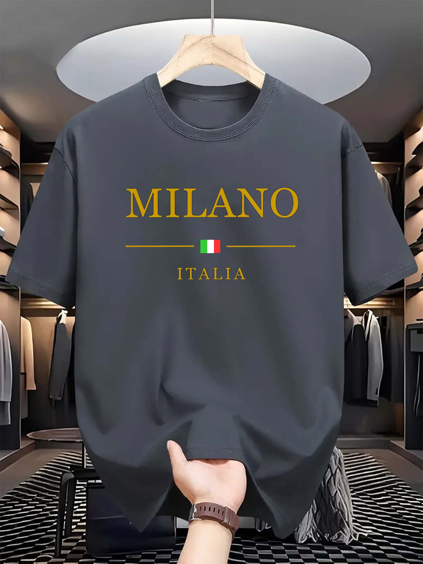 Men's summer 3d printed T-shir - Street Fashion In Milan recension och pris
