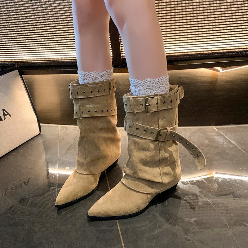 2025 Pointed Toe Women's Winte - Street Fashion Trend 2025 recension och pris
