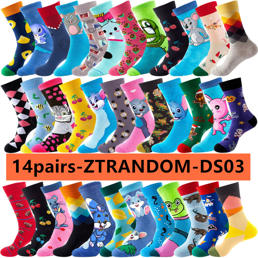 14pairs Anime Casual Crew Sock - Street Fashion Youtube recension och pris