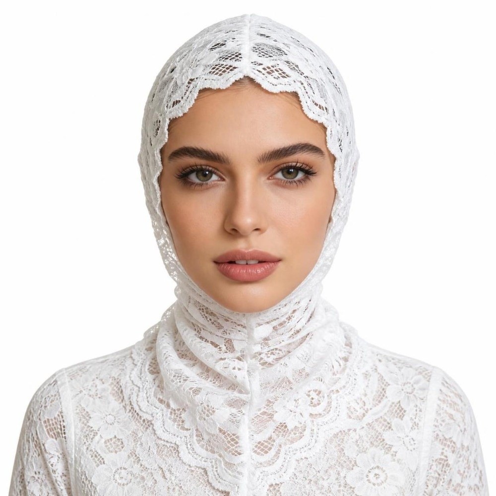 Lace Decorative Turban Caps Ne - Street Fashion Hijab recension och pris