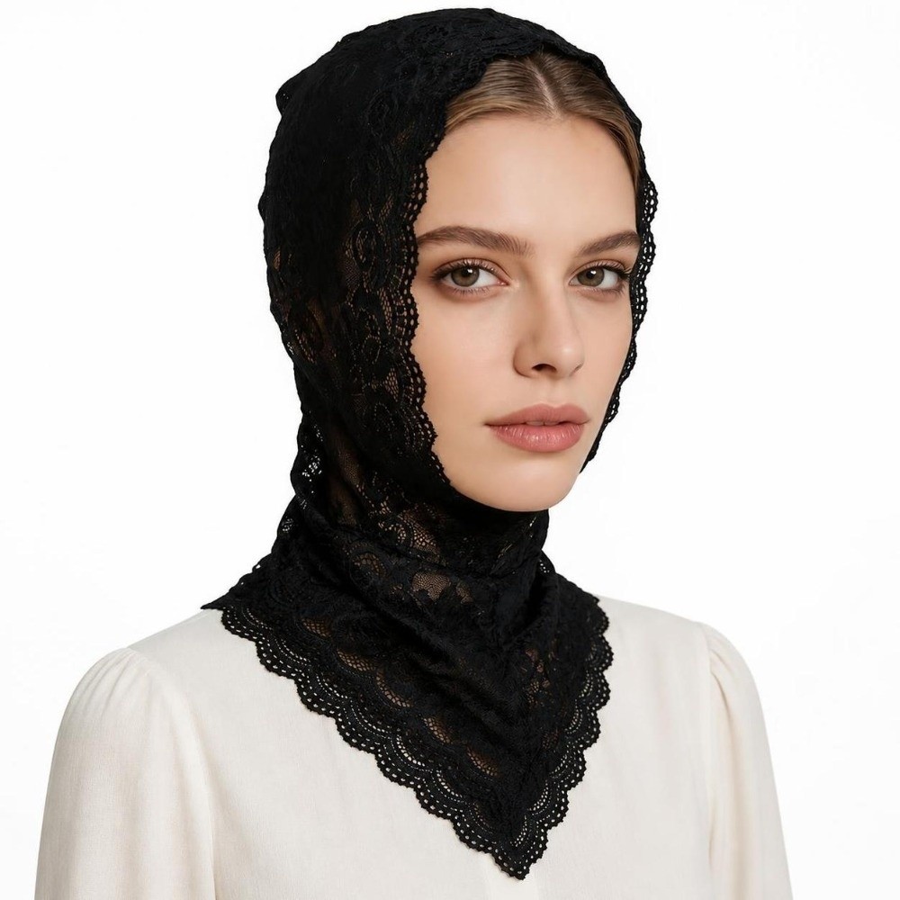 Lace Decorative Turban Caps Ne - Street Fashion Hijab recension och pris