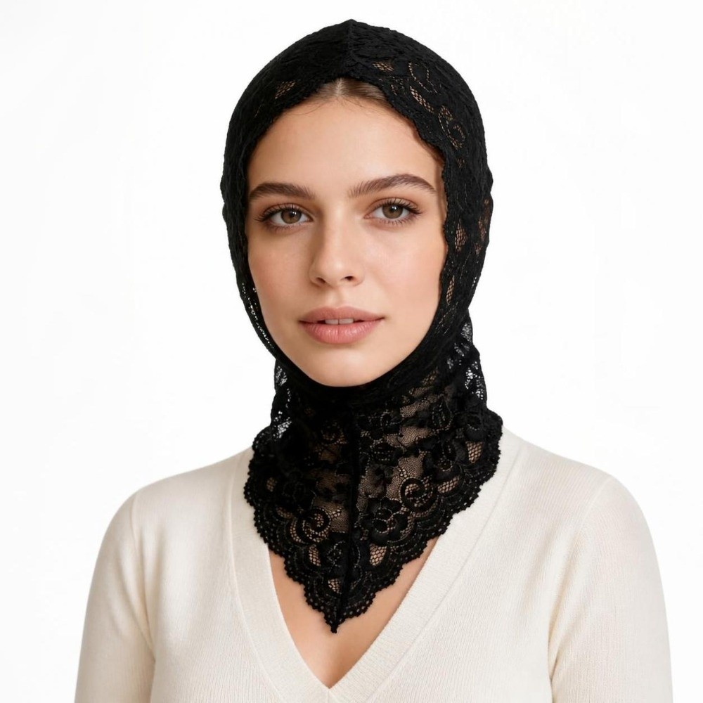 Lace Decorative Turban Caps Ne - Street Fashion Hijab recension och pris