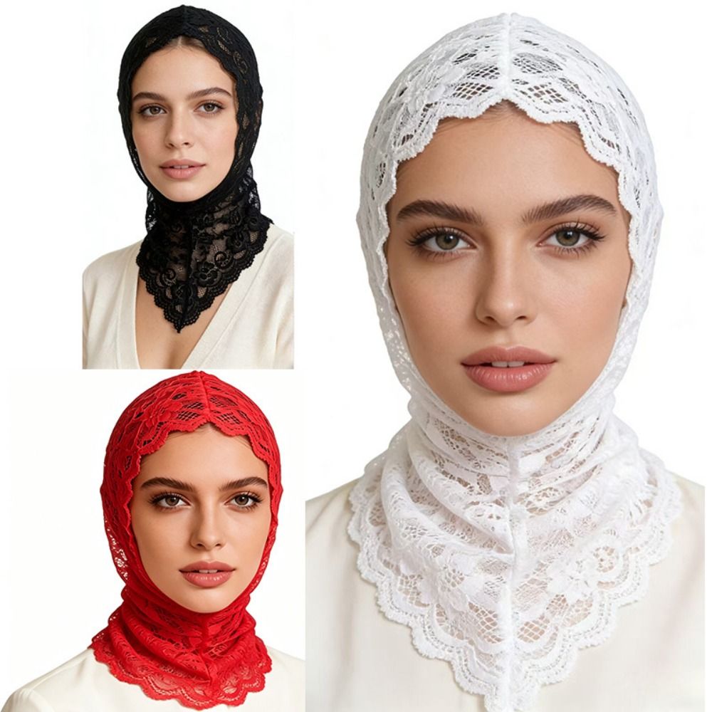 Lace Decorative Turban Caps Ne - Street Fashion Hijab recension och pris