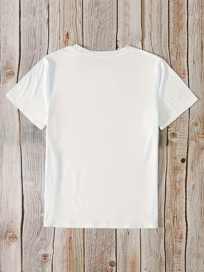 Cartoon Donut Print T-shirt, S - Street Fashion Trend 2025 recension och pris