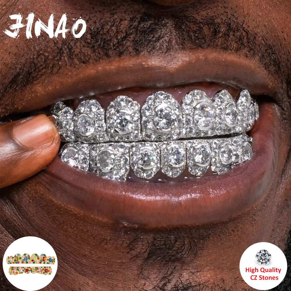 JINAO Hip Hop Full Iced Out 8  - Street Fashion Jewelry recension och pris