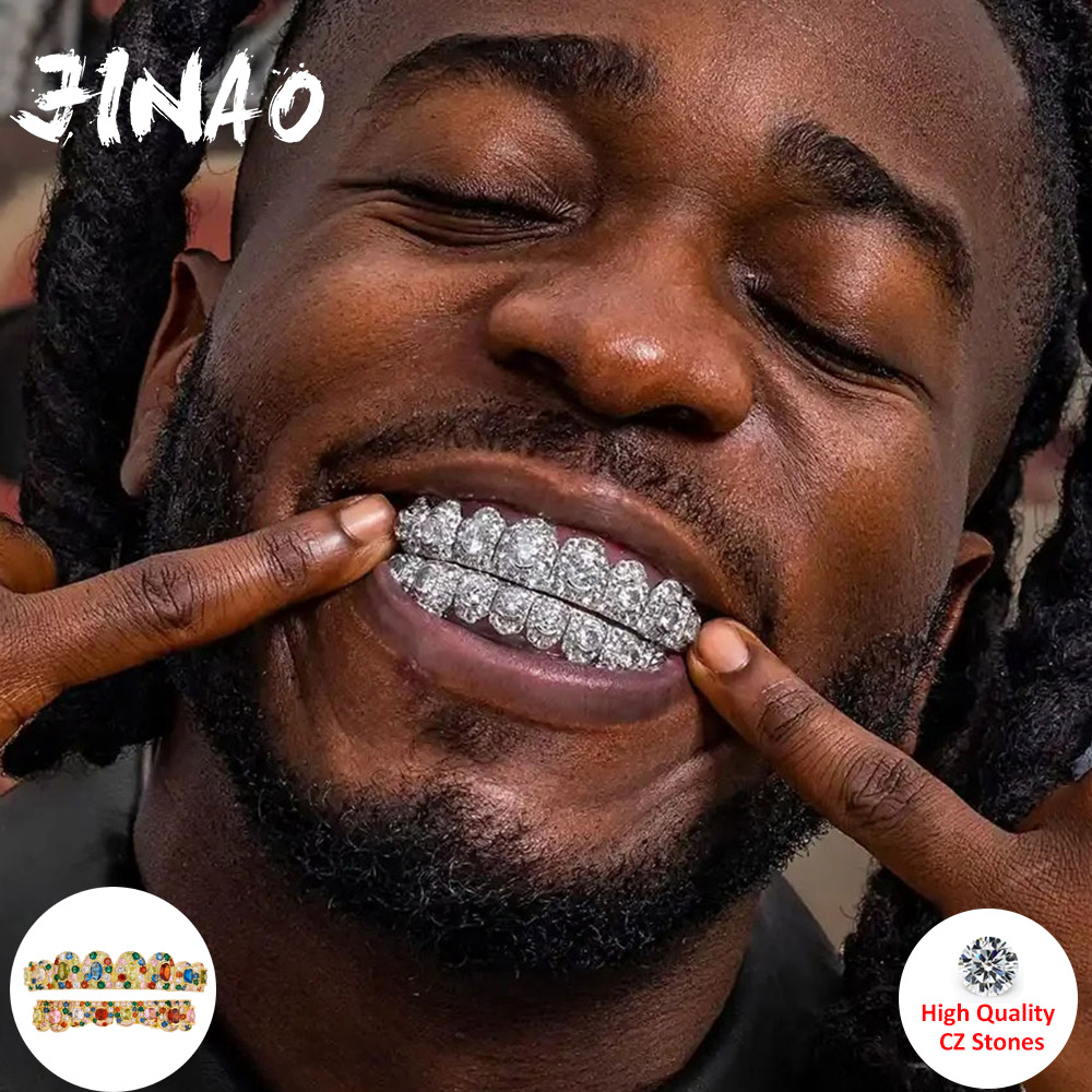 JINAO Hip Hop Full Iced Out 8  - Street Fashion Jewelry recension och pris
