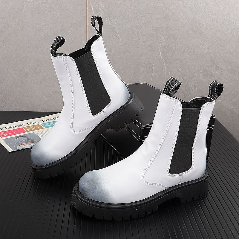 Men Luxury Fashion Genuine Lea - Street Fashion Brand recension och pris