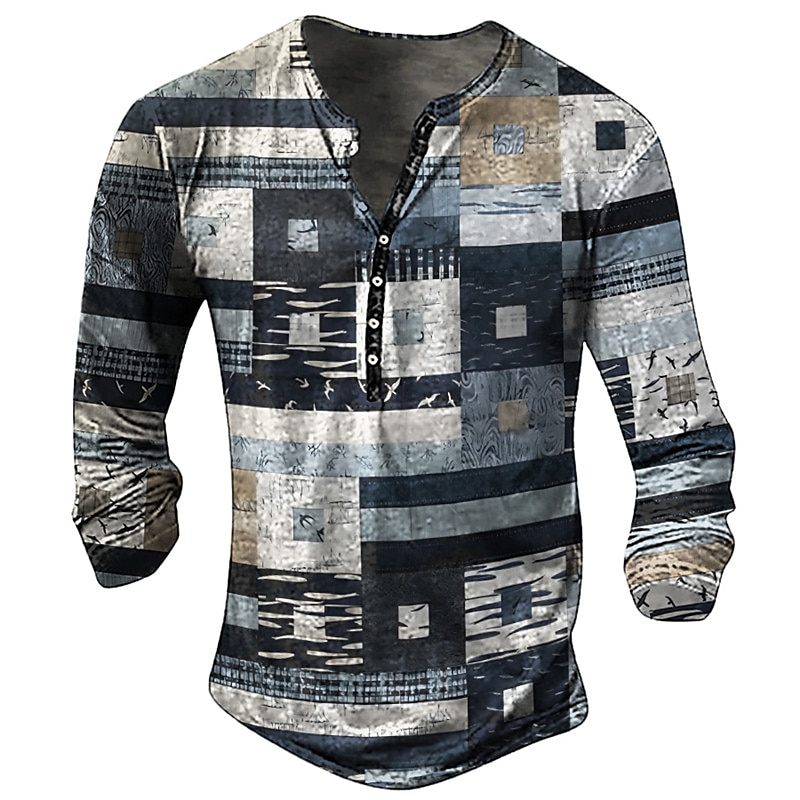 Vintage Men's T-shirt Graphic  - Longline Tee Oversized recension och pris