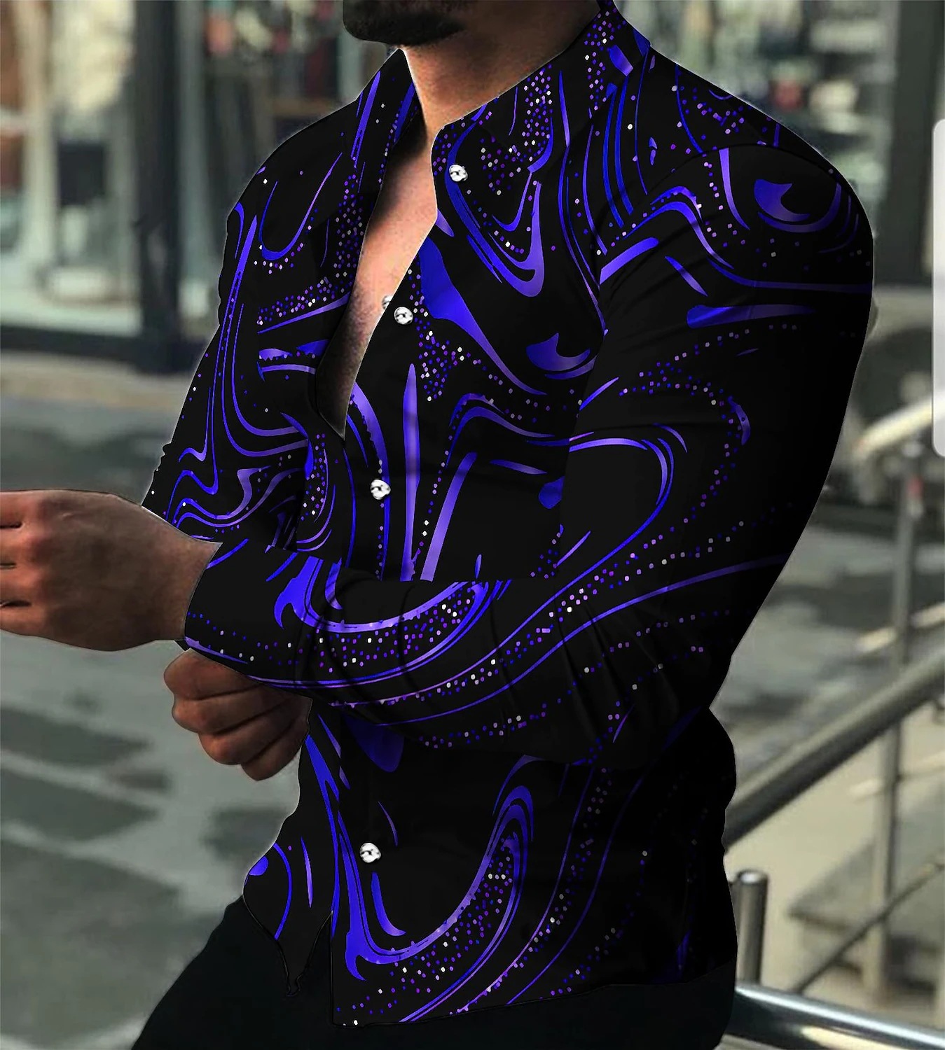 2025 Spring Men's Shirts Fashi - Street Fashion Trend 2025 recension och pris