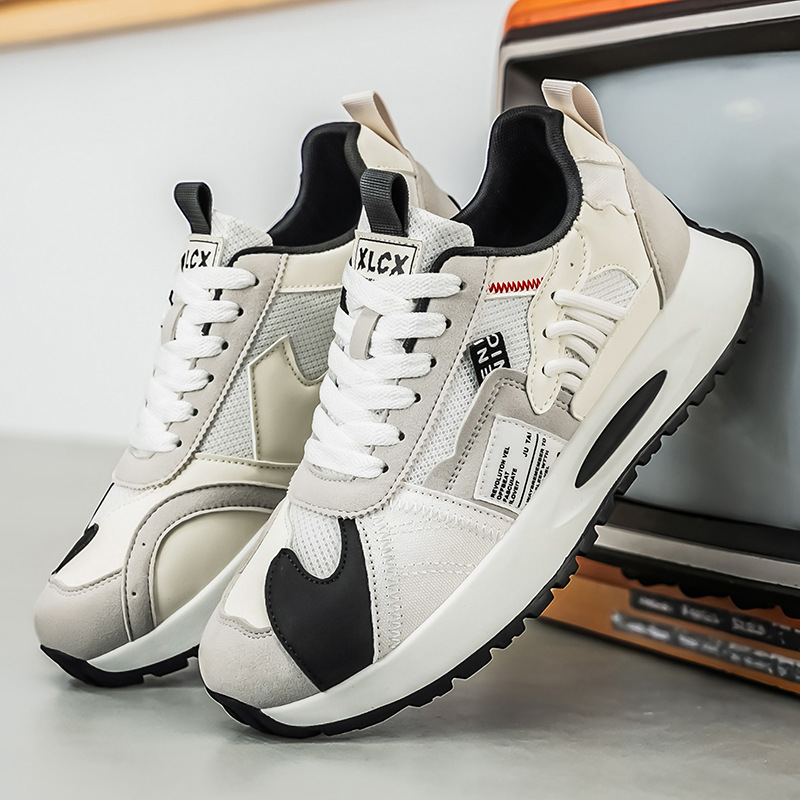 Men's Korean-Style Trendy Whit - Street Fashion Korean recension och pris