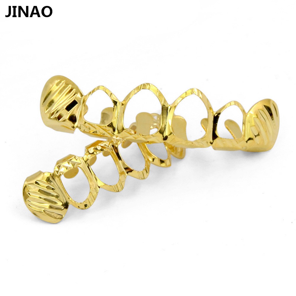 JINAO New Fit D-Cut Grillz Set - Street Fashion Jewelry recension och pris