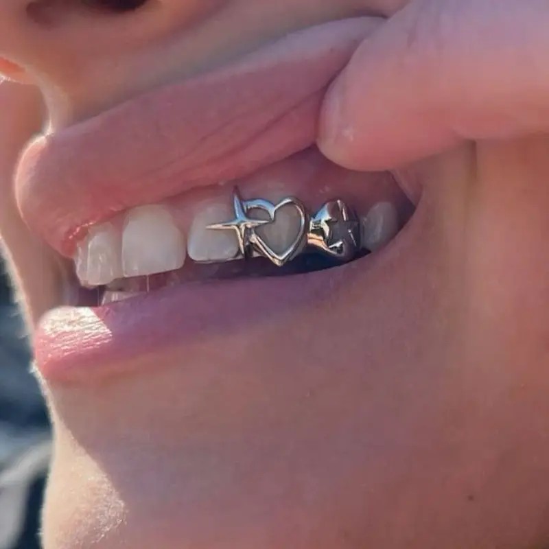 Classic Hip-Hop Star-Shaped Br - Street Fashion Jewelry recension och pris