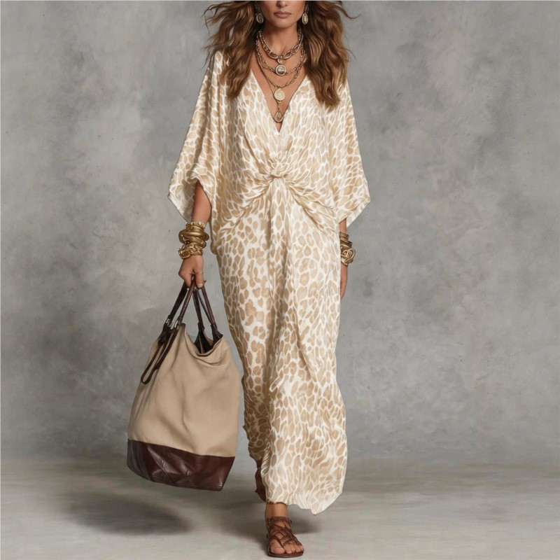 Fashion Leopard Print Dress Se - Italy Fashion Street recension och pris