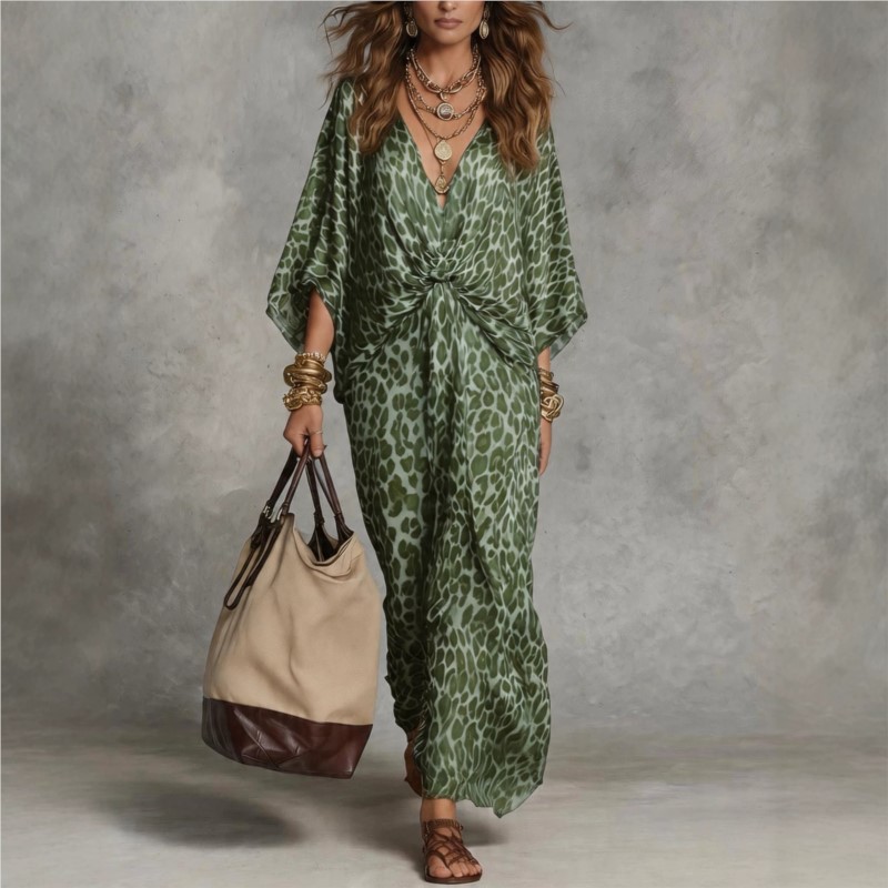 Fashion Leopard Print Dress Se - Italy Fashion Street recension och pris