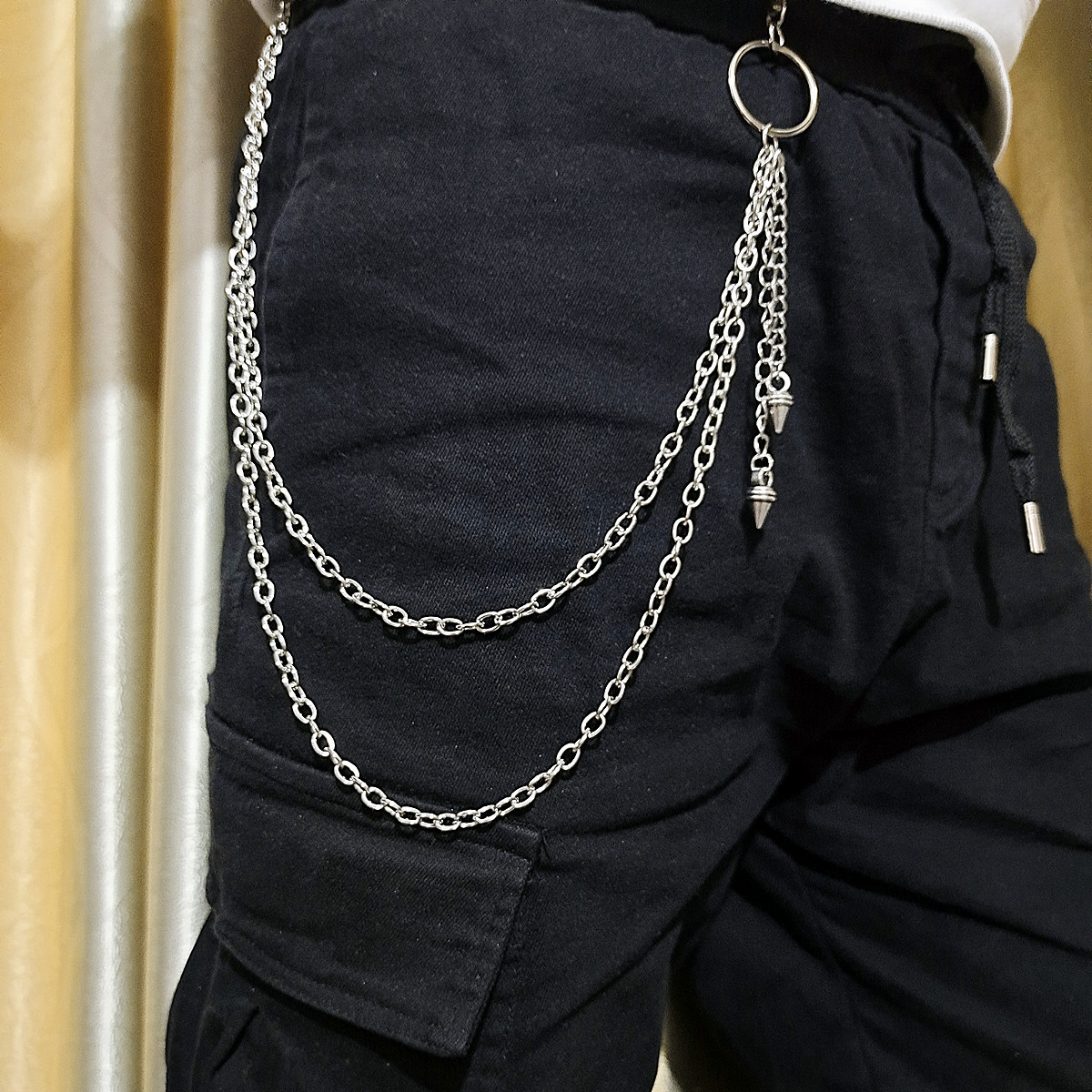 Punk Street Keychain Waist Cha - Street Fashion Jewelry recension och pris