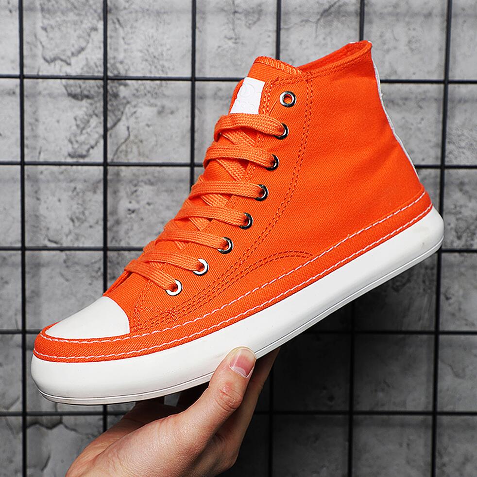 Men's High Top Canvas Shoes Ca - Street Fashion Brand recension och pris