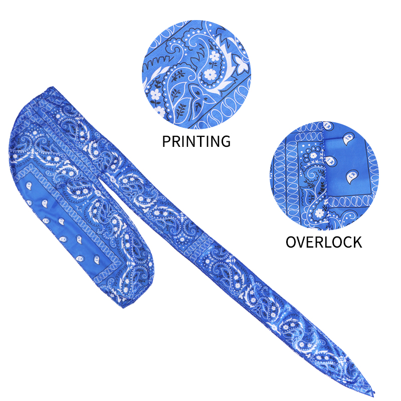 Amoeba Print Silky Durag Banda - Street Fashion Hijab recension och pris