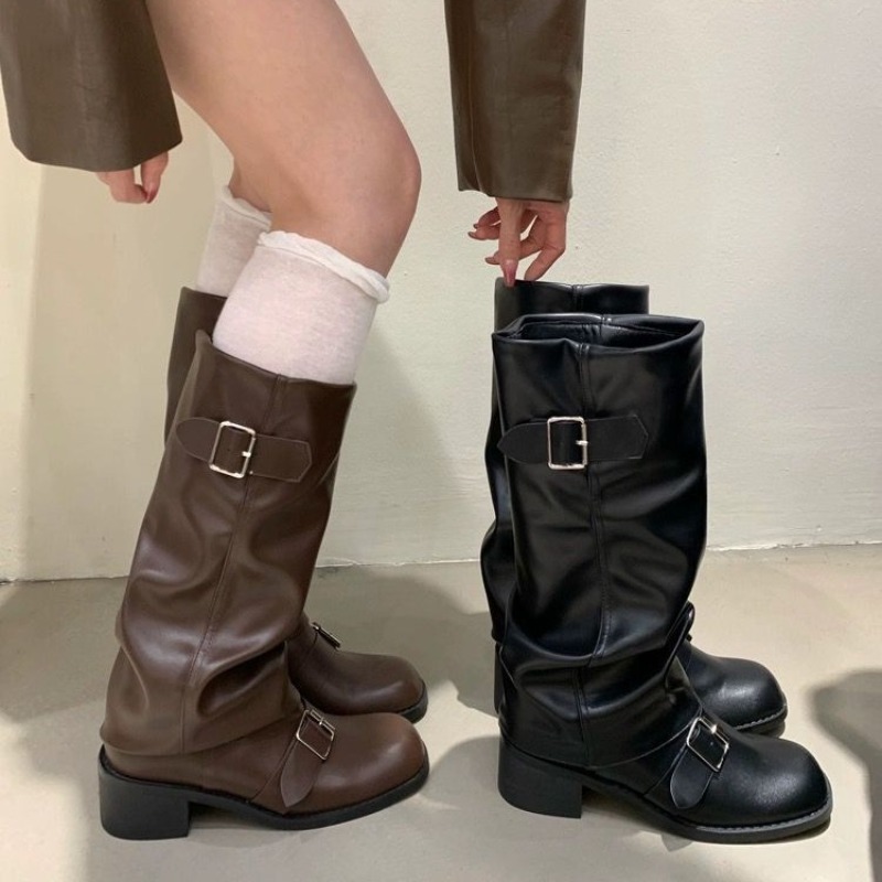 2025Woman Boots Knee High Plat - Street Fashion Trend 2025 recension och pris