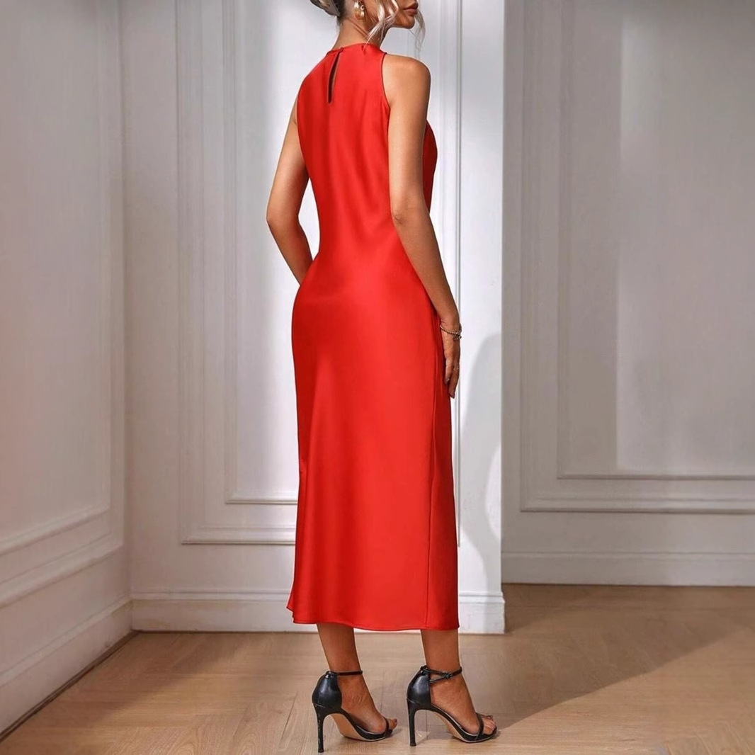 2026 Women Elegant Satin Sleev - Italy Fashion Street recension och pris