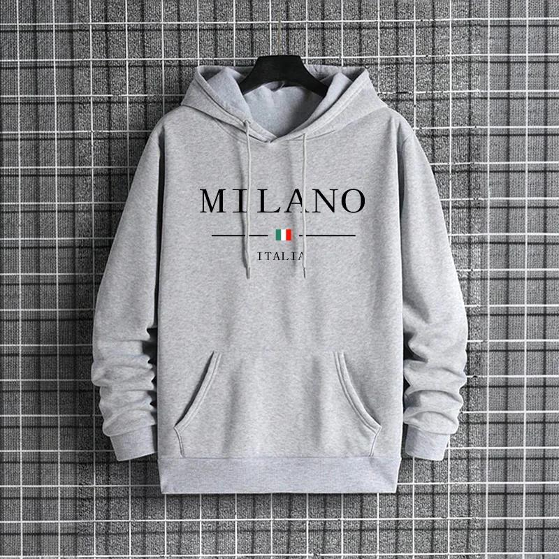 Italy Milan Fashion Men's Hood - Street Fashion In Milan recension och pris
