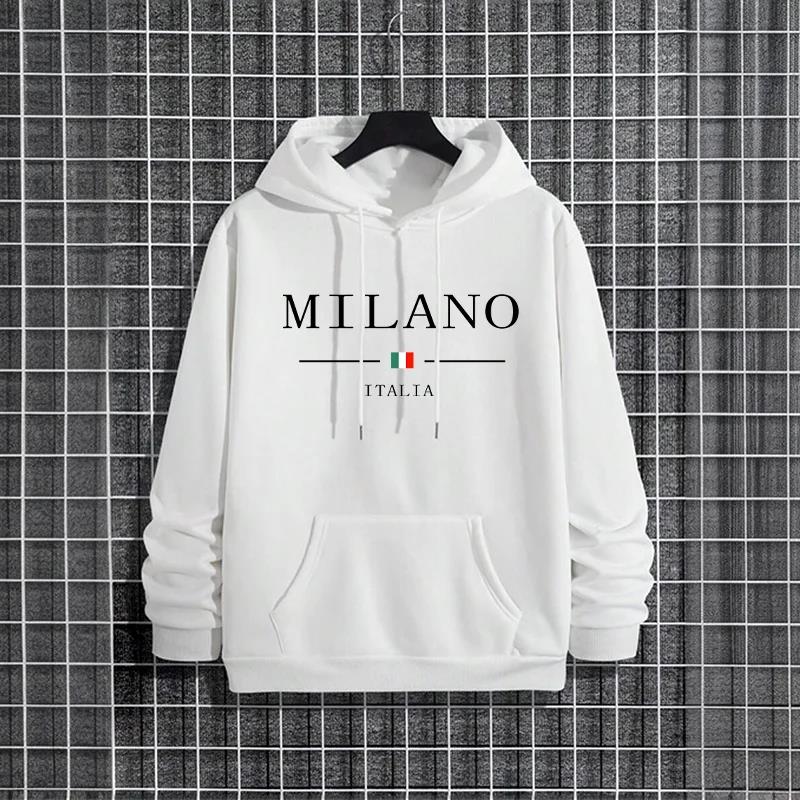 Italy Milan Fashion Men's Hood - Street Fashion In Milan recension och pris