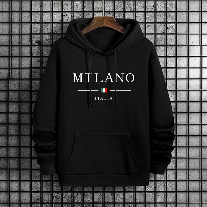 Italy Milan Fashion Men's Hood - Street Fashion In Milan recension och pris