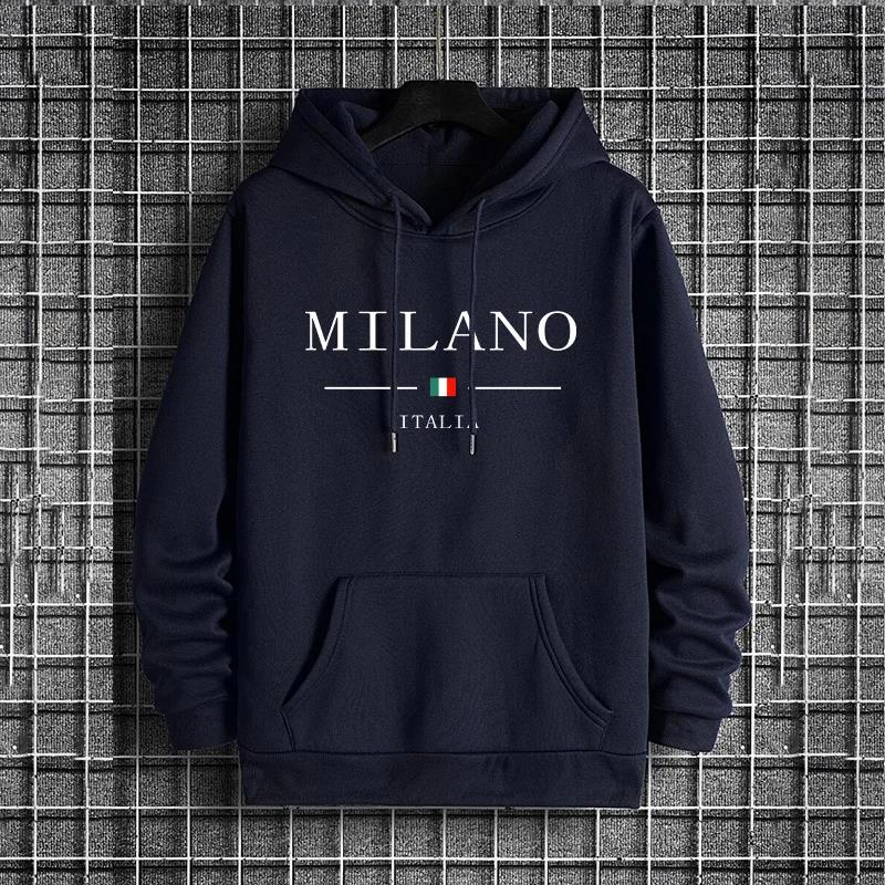 Italy Milan Fashion Men's Hood - Street Fashion In Milan recension och pris