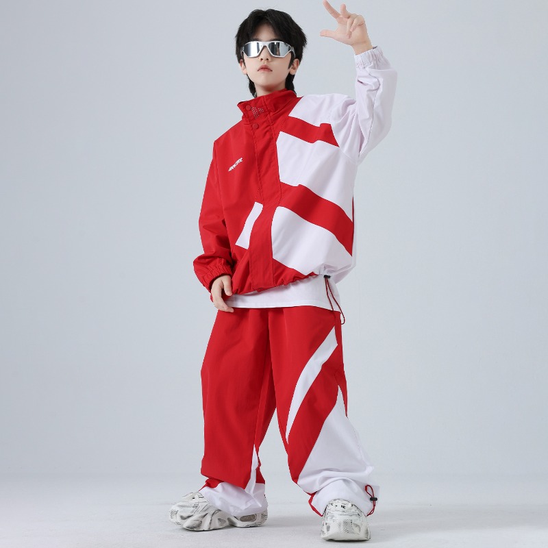 Kids Hip Hop Windbreaker Jacke - Street Fashion Kpop recension och pris