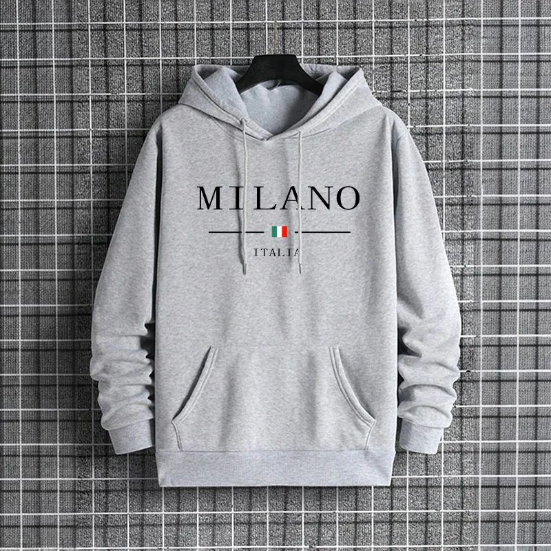 Italy Milan Fashion Men's Hood - Street Fashion In Milan recension och pris