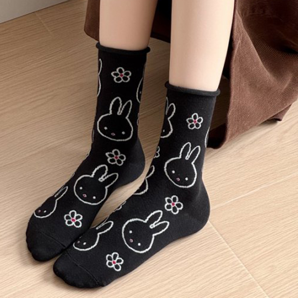 5 Pair Cute Funny Cartoon Rabb - Street Fashion Youtube recension och pris