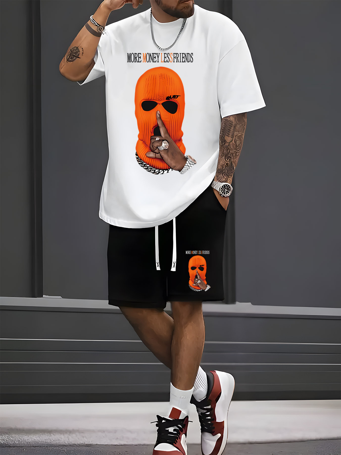 2026 Summer New Men's Short-Sl - Street Summer Fashion recension och pris
